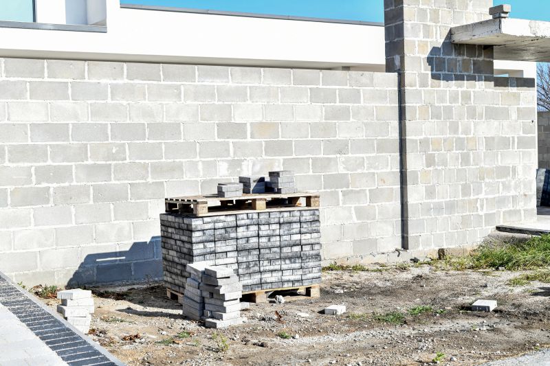 Brick Fence Installation in Worcester, MA