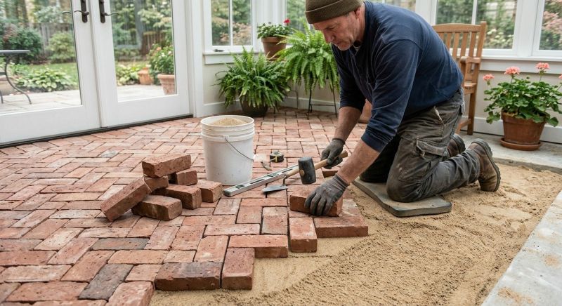 Brick Walkway Installation in Stamford, CT