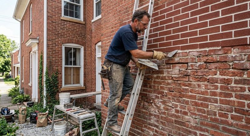 Masonry Tuckpointing in Cleveland, OH